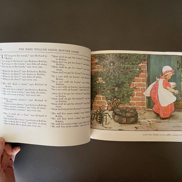 Jessie Willcox Smith, Mother Goose Book, Nursery Rhyme Book - Picture 3 of 7